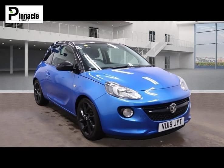 Used Vauxhall Adam S 70 HP (51 kW) 2018 Blue Hatchback