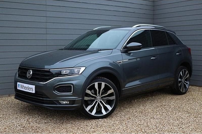 Used VW T-Roc R-line 150 HP (110 kW) 2019 Grey SUV