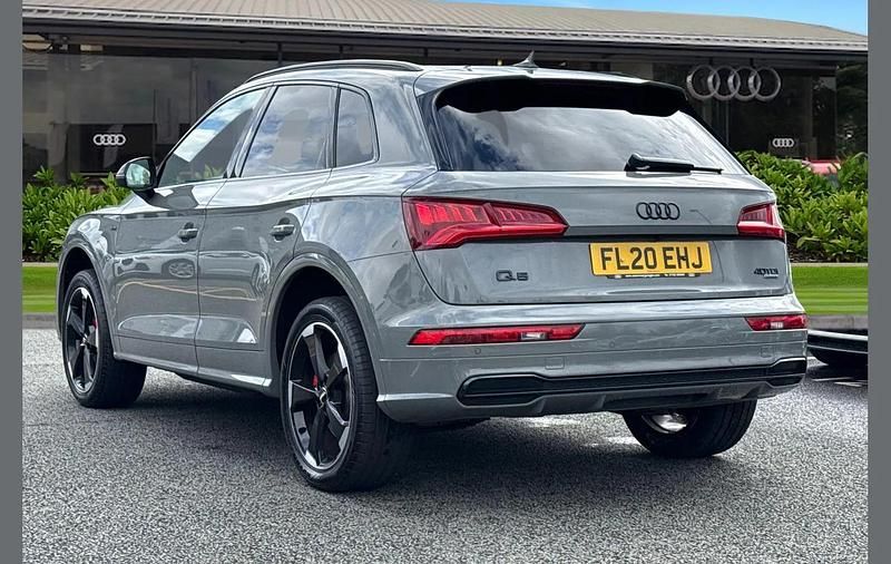 Used Audi Q5 Black Edition 190 HP (139 kW) 2020 Grey SUV