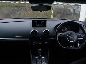 Used Audi A3 S-Line 180 HP (132 kW) 2016 Grey Sedan