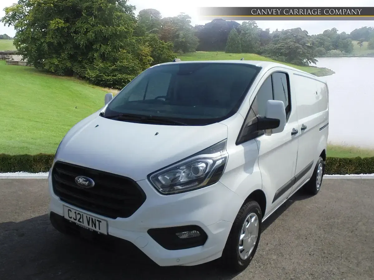 Used Ford Transit Custom Trend 130 HP (95 kW) 2021 White Van