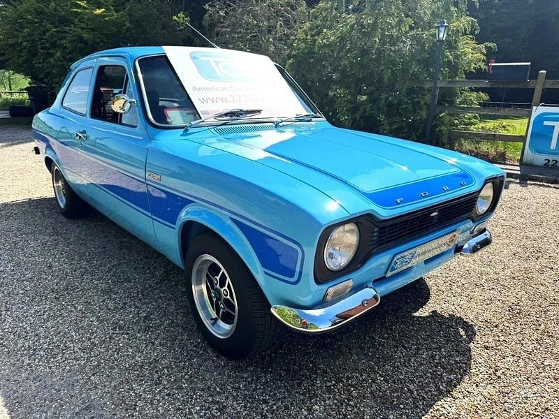 Used Ford Escort 100 HP (73 kW) 1974 Blue Sedan