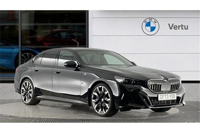 Black Used 2023 BMW 520 M Sport Sedan | £40,675 (Fair price) - Image 1/4