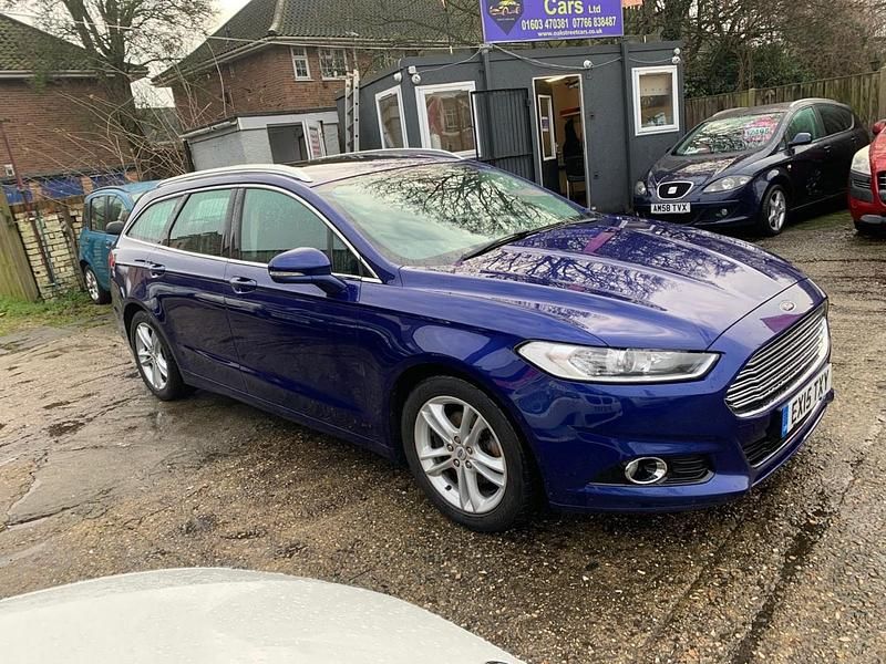 Used Ford Mondeo Titanium 2015 Blue Estate