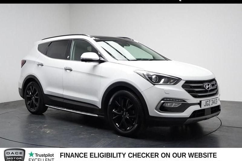 Used Hyundai Santa Fe Edition 200 HP (147 kW) 2018 White SUV