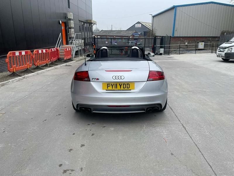Used Audi TTS 272 HP (200 kW) 2011 Silver Cabriolet