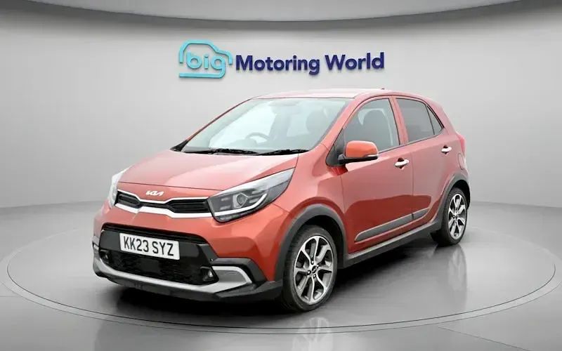 Used Kia Picanto X-Line 67 HP (49 kW) 2023 Orange Hatchback