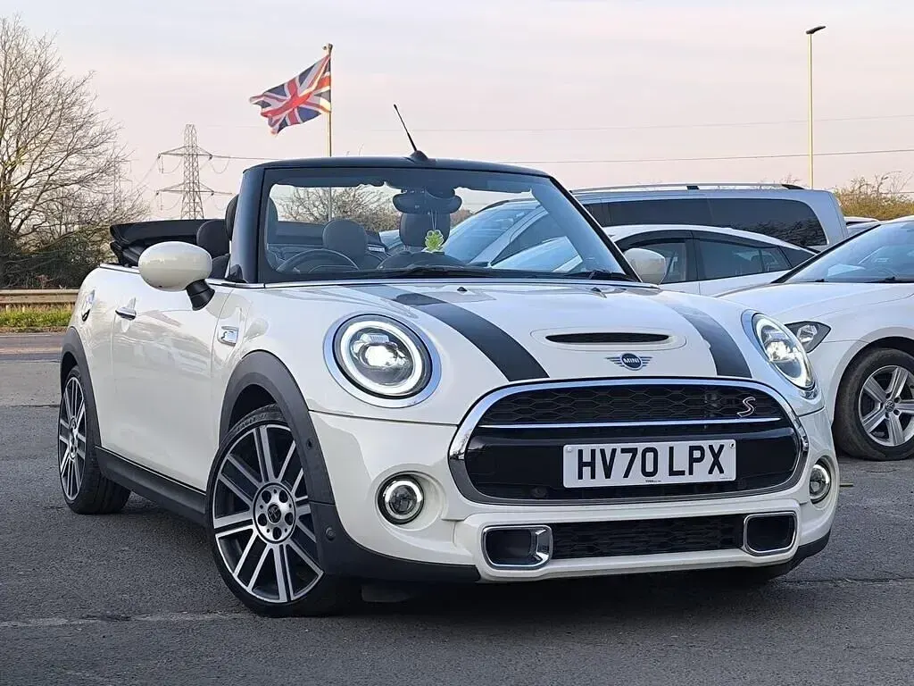 Used Mini Cooper S Cabriolet Exclusive 2020 White Cabriolet