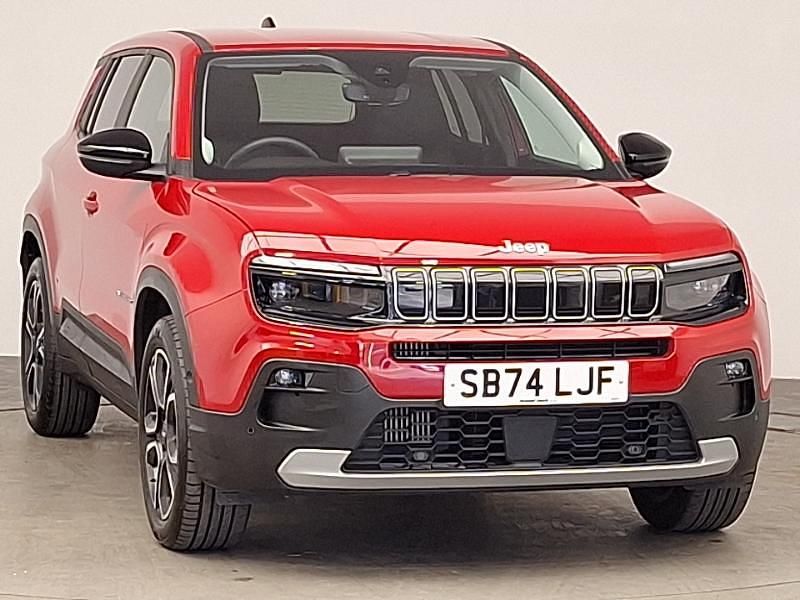 Red Used 2024 Jeep Avenger Summit SUV | £20,798 (Fair price) - Image 1/4