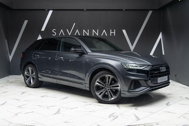 Used Audi Q8 Black Edition 340 HP (250 kW) 2022 Grey SUV