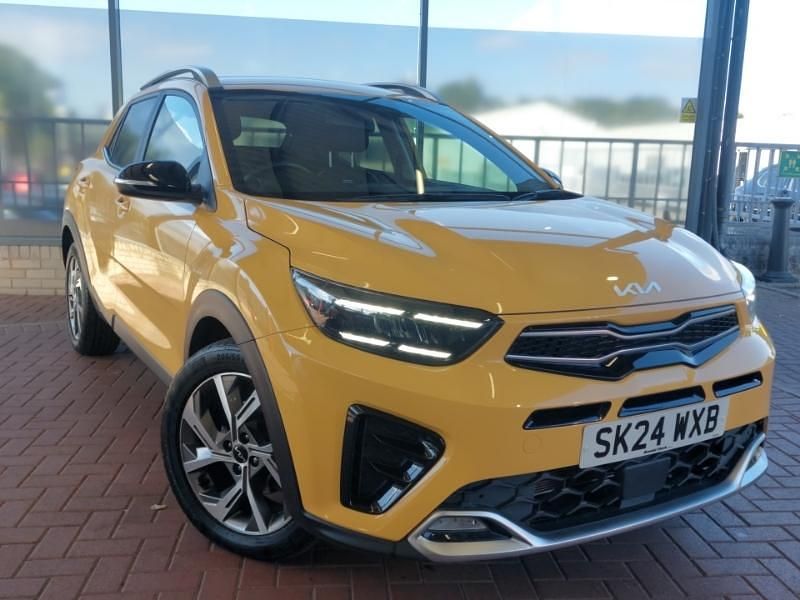 Yellow Used 2024 Kia Stonic GT-Line SUV | £17,498 (Fair price) - Image 1/4