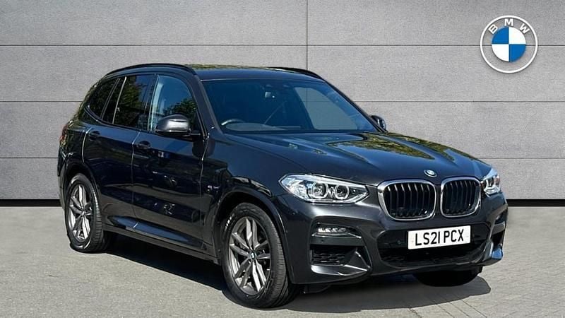 Grey Used 2021 BMW X3 M Sport SUV | £27,496 (Super price) - Image 1/4