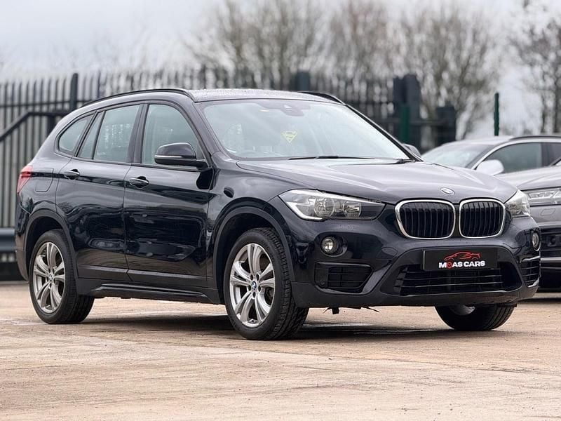 Used BMW X1 Sport Line 192 HP (141 kW) 2017 Black SUV