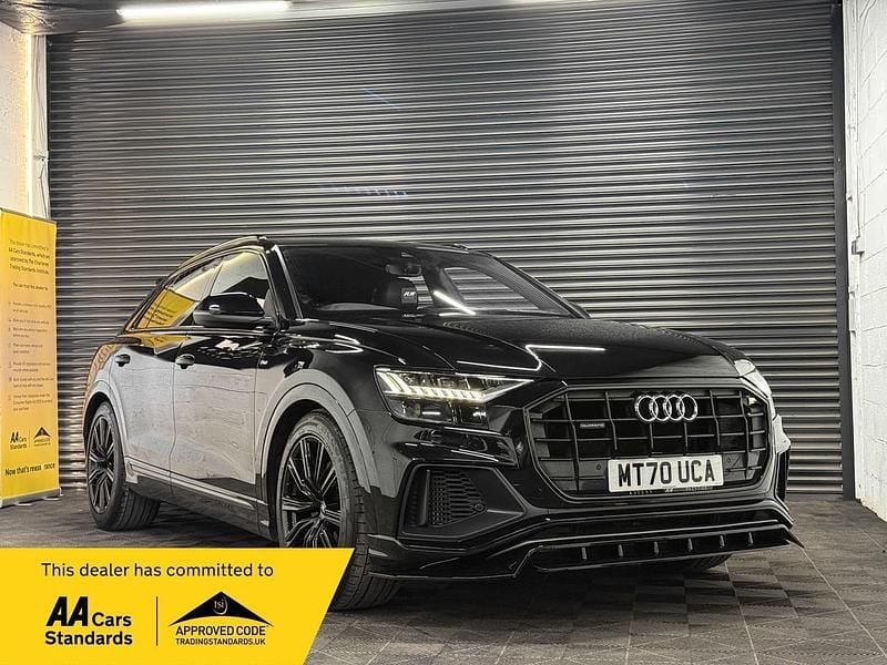 Black Used 2020 Audi Q8 S-Line SUV | £34,995 (Fair price) - Image 1/1