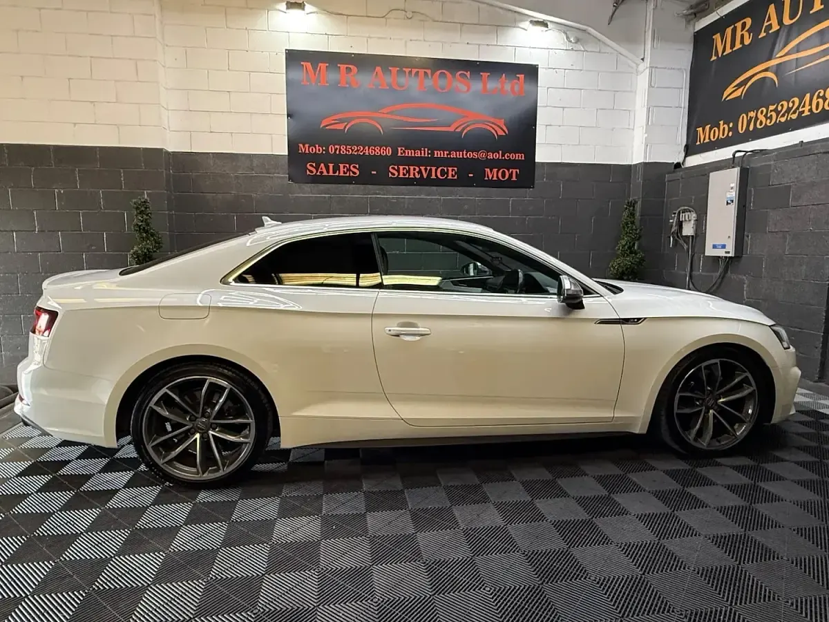 Used Audi S5 Comfort 354 HP (260 kW) 2017 White Coupe