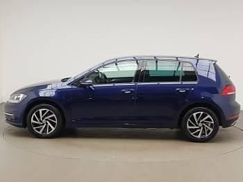 Used VW Golf VII Match 115 HP (84 kW) 2019 Blue Hatchback
