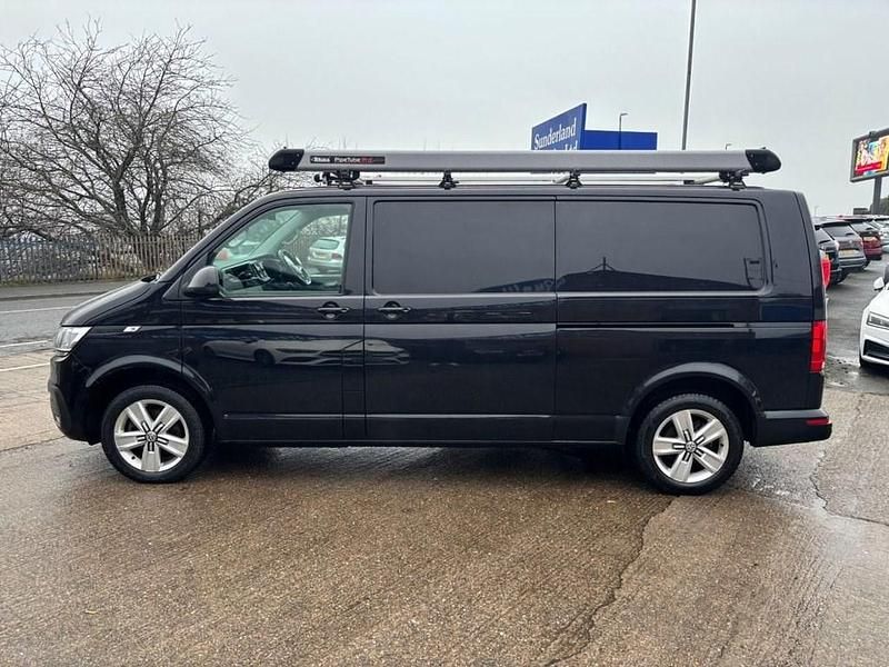 Used VW T6.1 Highline 148 HP (108 kW) 2021 Black Van