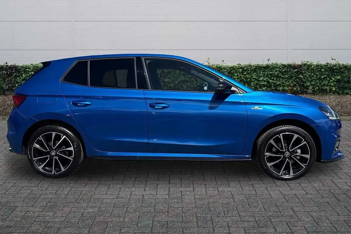 Used Skoda Fabia Monte Carlo 85 HP (62 kW) 2024 Race blue metallic Hatchback
