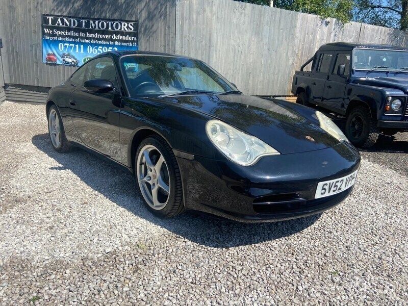 Black Used 2002 Porsche 911 Carrera 4 Coupe | £13,895 - Image 1/4