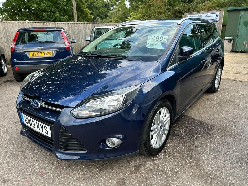 Blue Used 2013 Ford Focus Titanium Estate | £4,995 (Fair price) - Image 1/3
