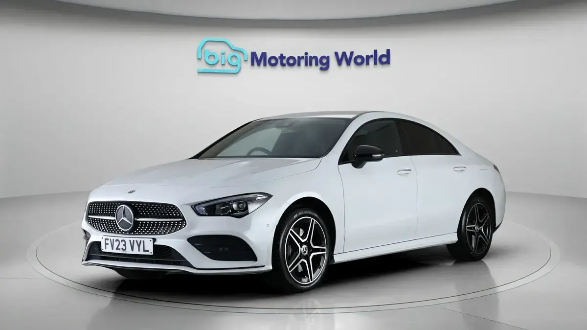 Used Mercedes CLA250e AMG Line Premium 2023 White Coupe