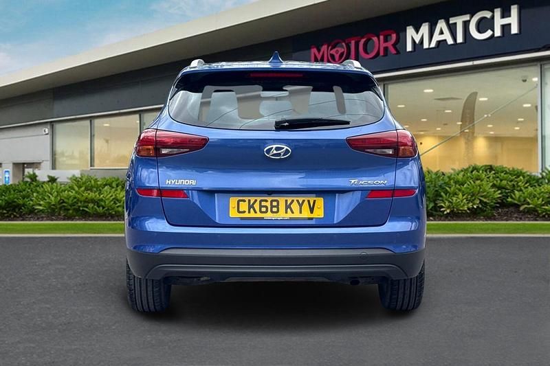 Used Hyundai Tucson SE 2018 Blue SUV