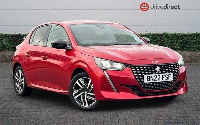 Used Peugeot 208 Allure Premium 102 HP (75 kW) 2022 Red Hatchback