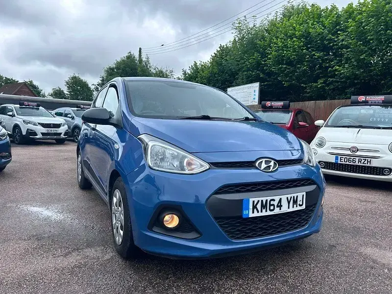 Used Hyundai i10 2014 Blue Hatchback