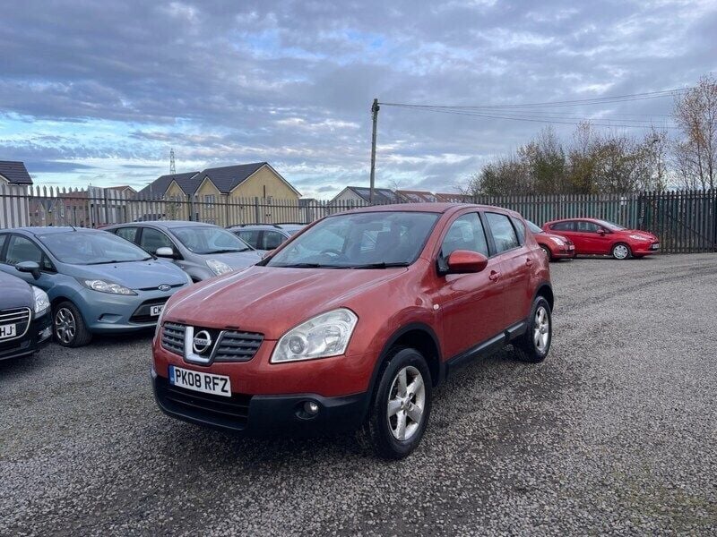 Orange Used 2008 Nissan Qashqai Acenta SUV | £1,995 (Good price) - Image 1/4