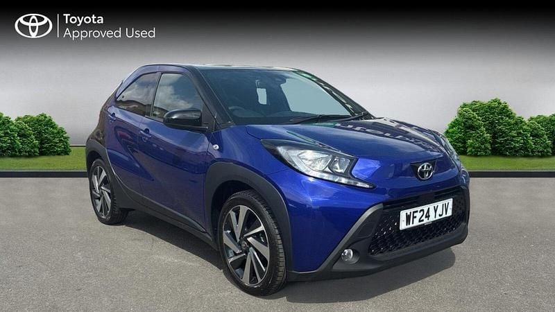 Blue Used 2024 Toyota Aygo Hatchback | £13,628 (Fair price) - Image 1/4