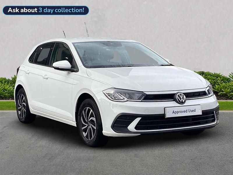 White Used 2023 VW Polo Life Hatchback | £15,824 (Good price) - Image 1/4