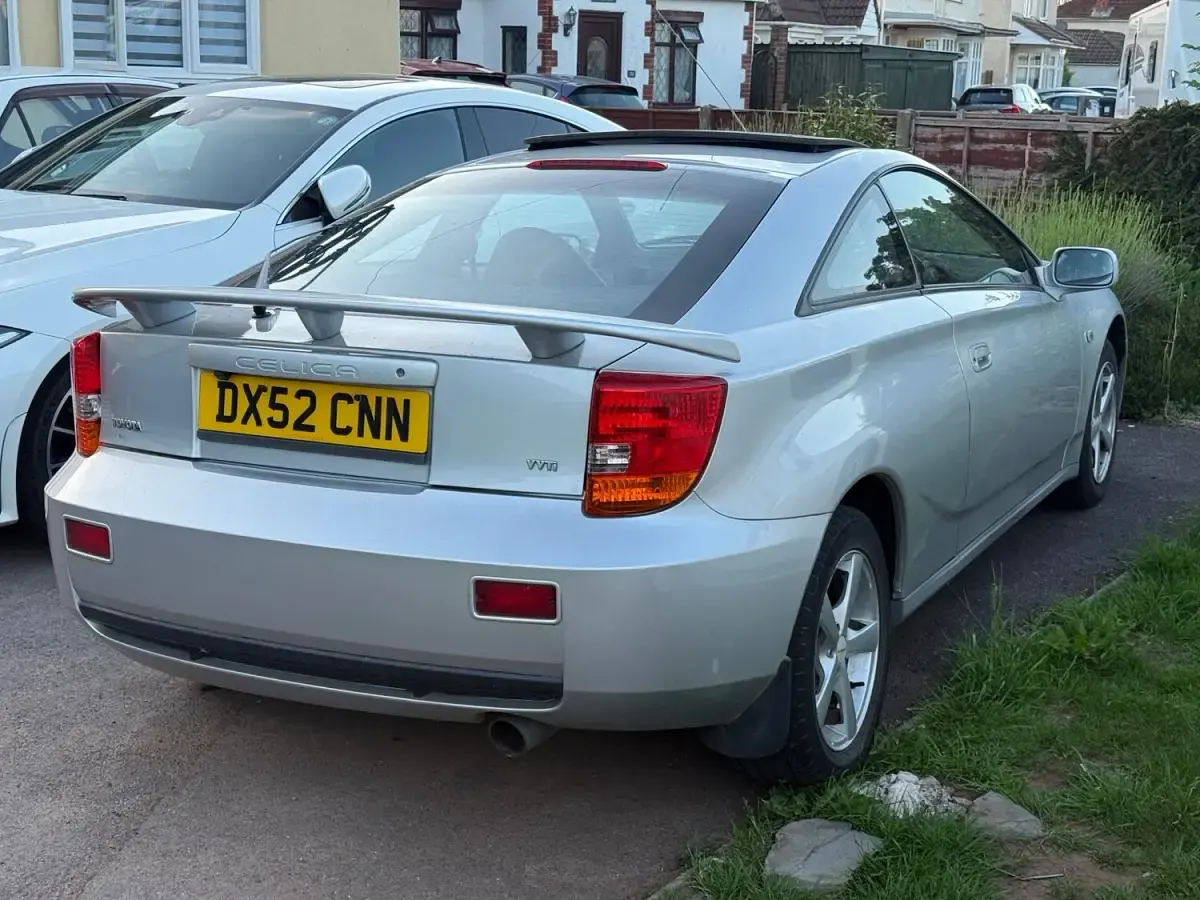 Used Toyota Celica 2002 Silver Coupe