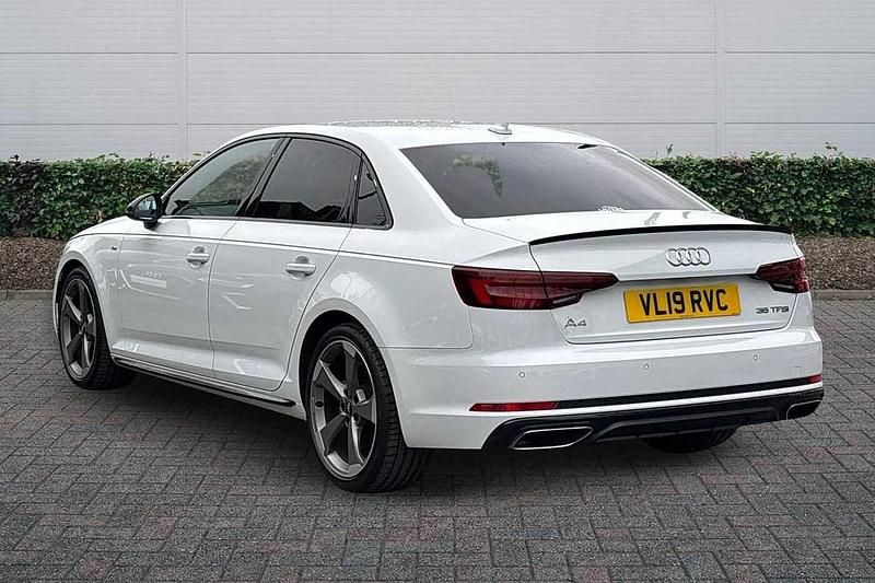 Used Audi A4 Black Edition 2019 White Sedan