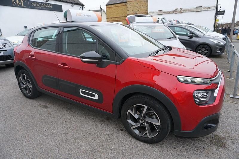 Red Used 2021 Citroën C3 Flair Hatchback | £9,750 (Good price) - Image 1/4