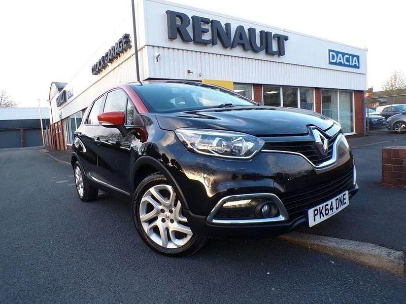 Used Renault Captur Dynamique 90 HP (66 kW) 2014 Black/orange SUV