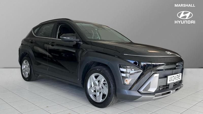Black Used 2024 Hyundai Kona Advanced SUV | £19,623 (Fair price) - Image 1/4