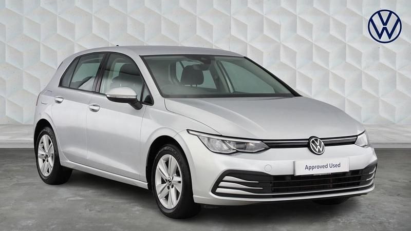 Used VW Golf VII Life 130 HP (95 kW) 2021 Silver Hatchback