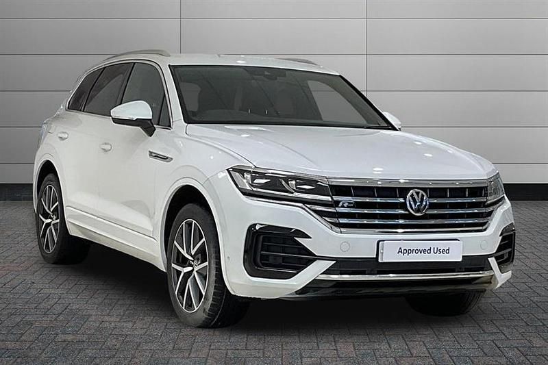 Used VW Touareg R-line 286 HP (210 kW) 2019 White SUV