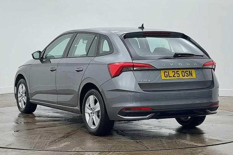 Used Skoda Scala SE 115 HP (84 kW) 2025 Graphite grey metallic Hatchback