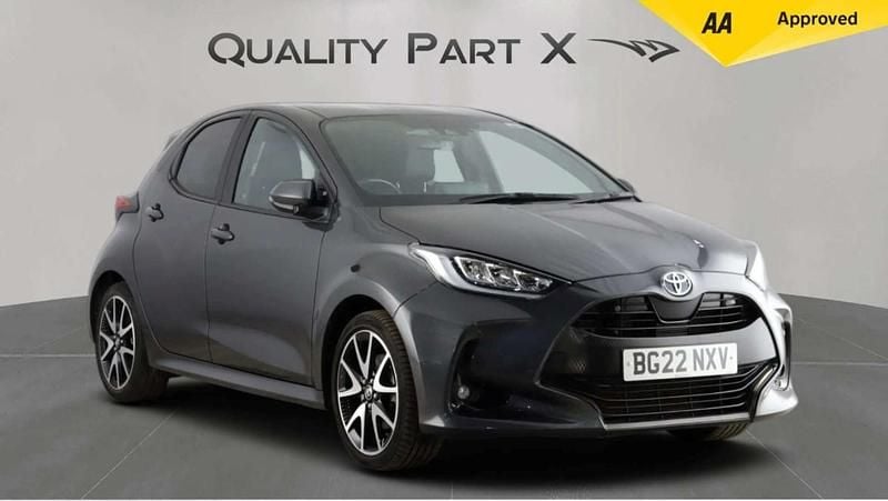 Used Toyota Yaris Hybrid 2022 Grey Hatchback