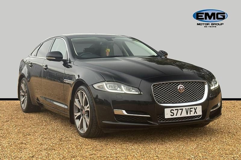 Black Used 2016 Jaguar XJ Portfolio Sedan | £18,995 (Fair price) - Image 1/3