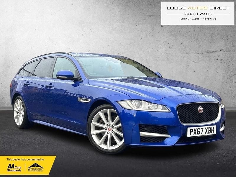 Used Jaguar XF R-Sport 2017 Blue Estate