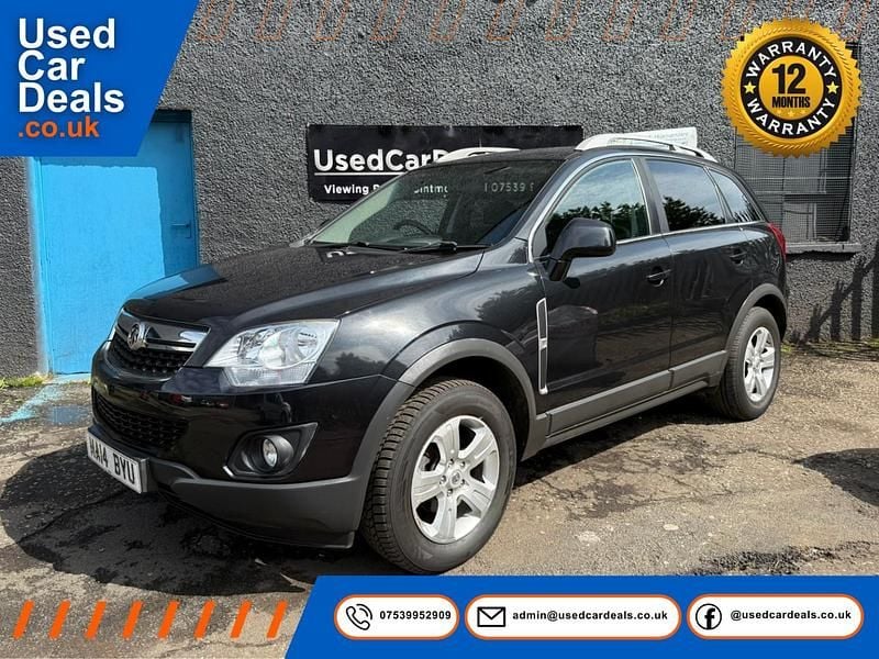 Black Used 2014 Vauxhall Antara SUV | £3,995 - Image 1/4