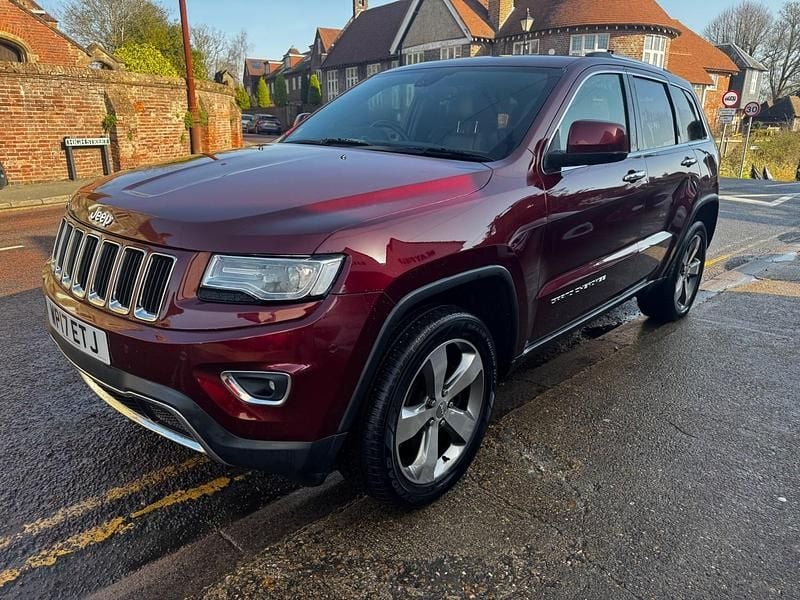 Used Jeep Grand Cherokee Limited 2017 Red SUV