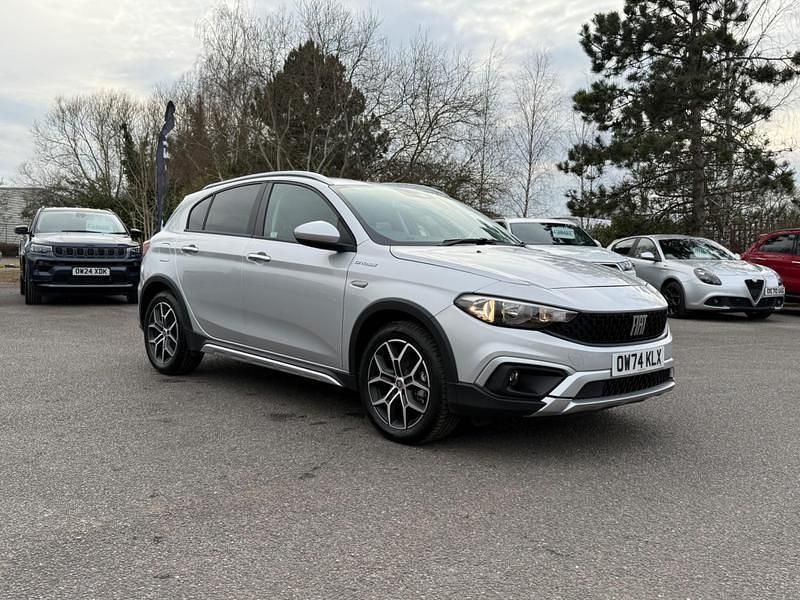Silver Used 2024 Fiat Tipo Cross Hatchback | £17,490 - Image 1/4