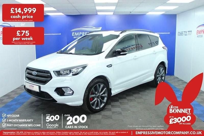 Usado Ford Kuga ST-Line 180 HP (132 kW) 2019 Branco SUV