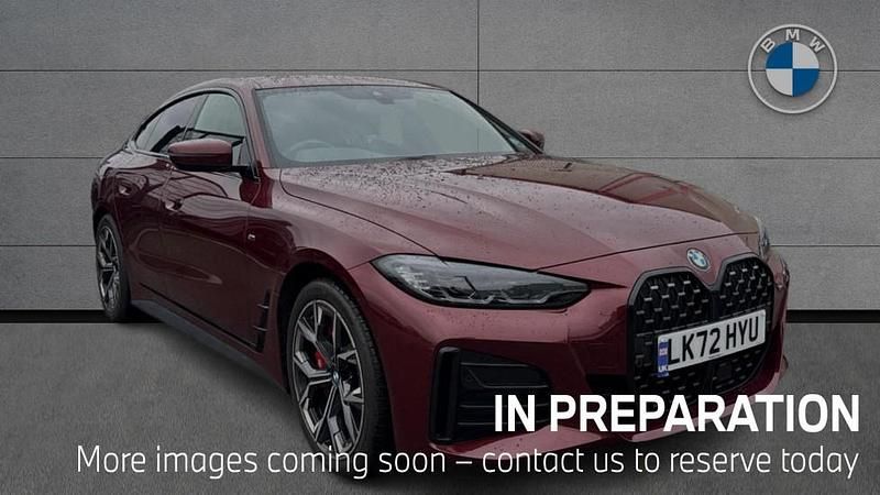Red Used 2022 BMW 420 Gran Coupé M Sport Coupe | £31,736 (Good price) - Image 1/4