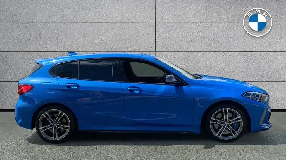 Used BMW M135 M Performance 306 HP (225 kW) 2020 Misano blue metallic  Hatchback