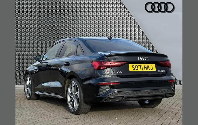Used Audi A3 Comfort 147 HP (108 kW) 2022 Black Sedan