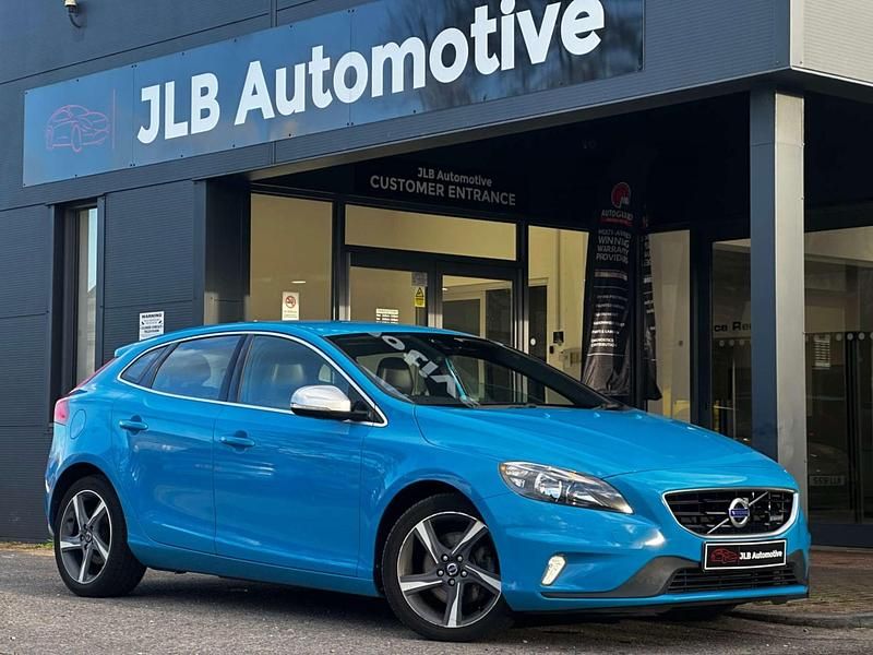 Used Volvo V40 R-Design 2014 Blue Hatchback